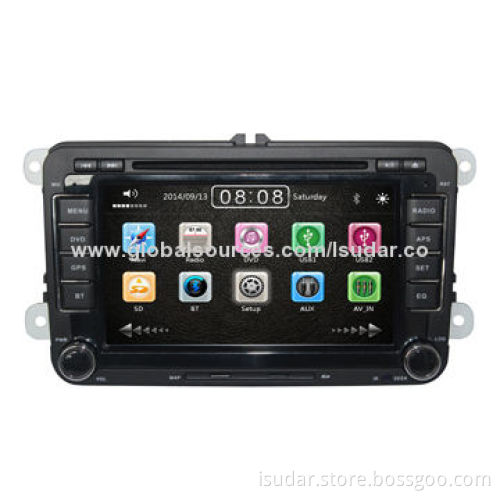 7" Car DVD Player for VW/Volkswagen, with 3G, 1080p Video Play, Supports iPhone 5/CPU800M